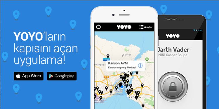 YOYO'da anahtarın, cep telefonun!